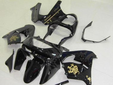 Preto JW Carenagem Moto Kawasaki ZX9R 98-99