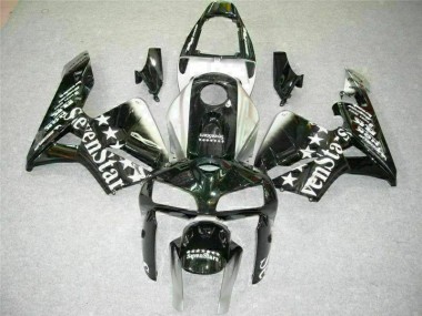 Preto Kit Carenagem Moto Honda CBR 600RR 05-06