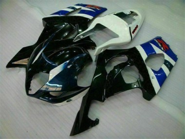 Preto Kit Carenagem Moto Suzuki GSXR 1000 K3 03-04