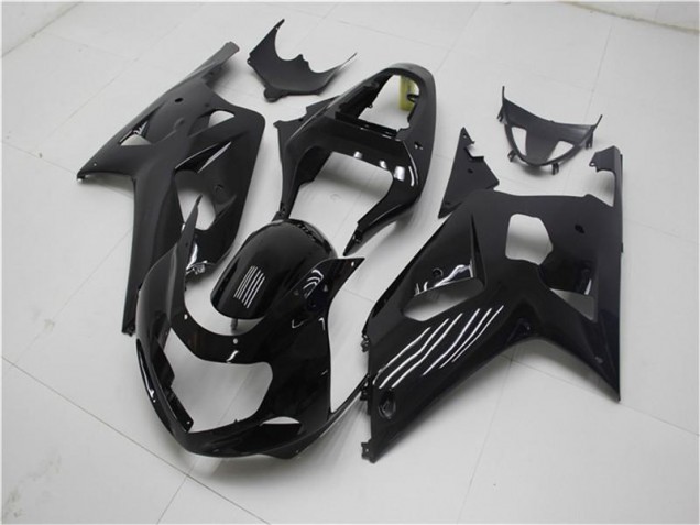 Preto Kit Carenagem Moto Suzuki GSXR 600 / 750 K1 K2 K3 01-03 Preto Kit Carenagem Moto Suzuki GSXR 600 / 750 K1 K2 K3 01-03