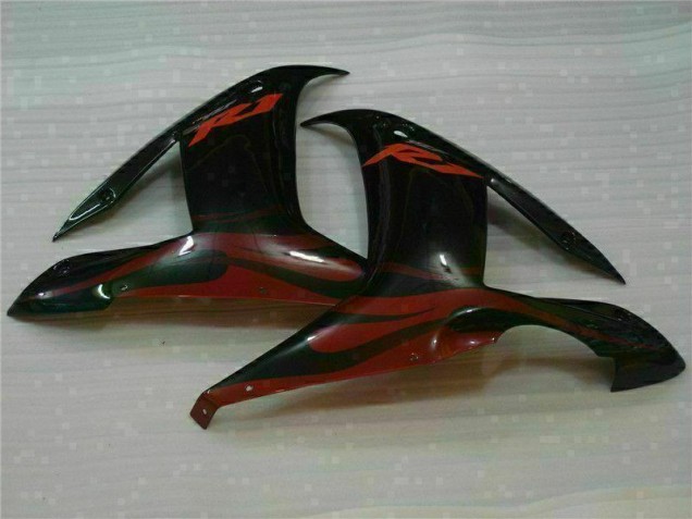 Preto Kit Carenagem Moto Yamaha R1 02-03 Preto Kit Carenagem Moto Yamaha R1 02-03
