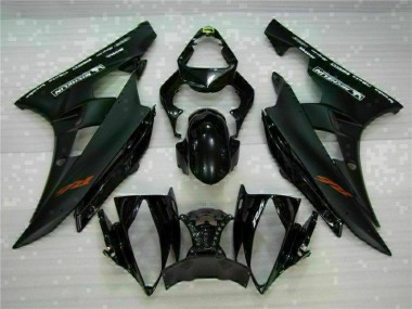 Preto Kit Carenagem Moto Yamaha R6 06-07