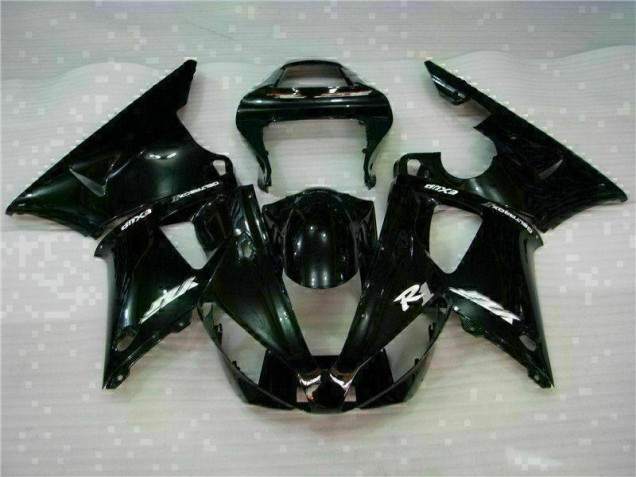 Preto Kit Completo Carenagem Moto Yamaha R1 00-01 Preto Kit Completo Carenagem Moto Yamaha R1 00-01