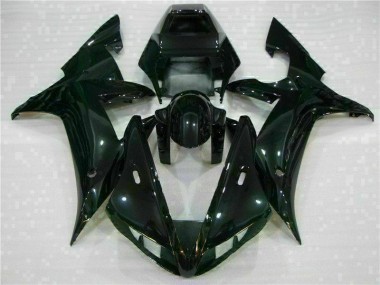 Preto Kit Completo Carenagem Moto Yamaha R1 02-03