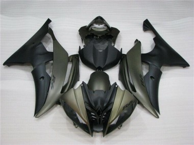 Preto Kit Completo Carenagem Moto Yamaha R6 08-16