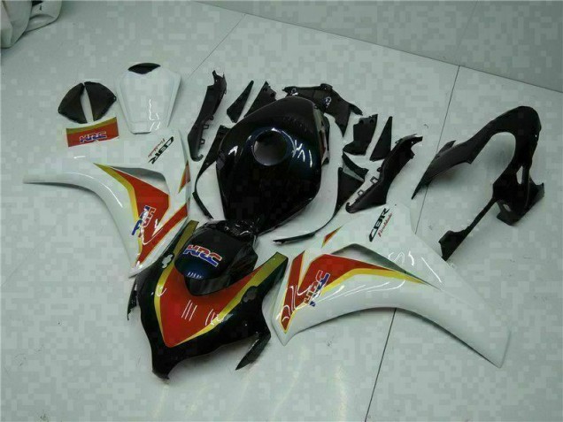 Preto Kits Carenagem Moto Honda CBR 1000RR 08-11