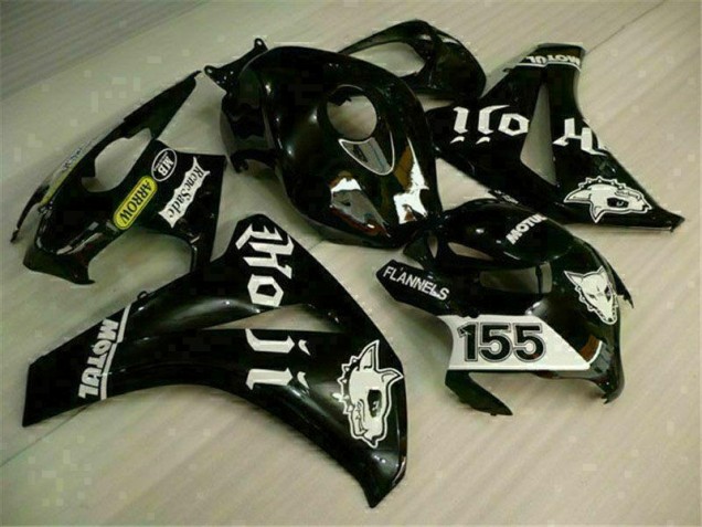 Preto Kits Completo Carenagem Moto Honda CBR 1000RR 08-11 Preto Kits Completo Carenagem Moto Honda CBR 1000RR 08-11