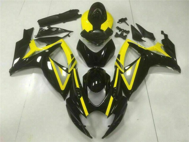 Preto Kits Completo Carenagem Moto Suzuki GSXR 600 / 750 K6 06-07 Preto Kits Completo Carenagem Moto Suzuki GSXR 600 / 750 K6 06-07