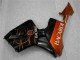 Preto Laranja BACARDI Carenagem Moto Honda CBR 600RR 05-06 Preto Laranja BACARDI Carenagem Moto Honda CBR 600RR 05-06