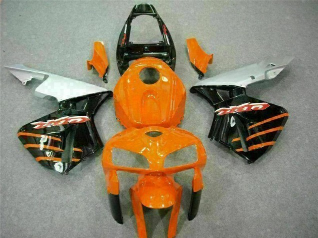 Preto Laranja Carenagem Moto Honda CBR 600RR 05-06 Preto Laranja Carenagem Moto Honda CBR 600RR 05-06