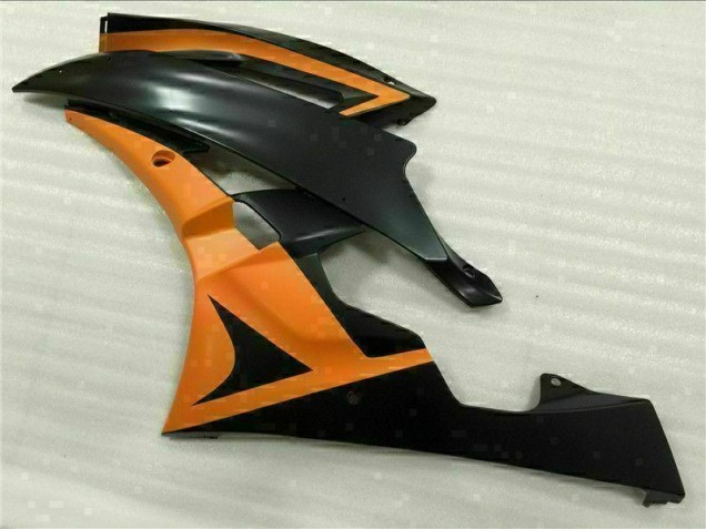 Preto Laranja Carenagem Moto Yamaha R6 06-07 Preto Laranja Carenagem Moto Yamaha R6 06-07