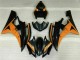 Preto Laranja Carenagem Moto Yamaha R6 06-07 Preto Laranja Carenagem Moto Yamaha R6 06-07