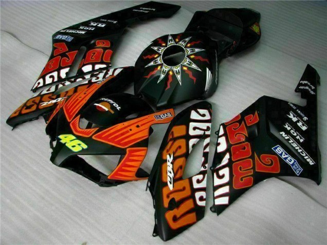 Preto Laranja Carenagem & Plástico Moto Honda CBR 1000RR 04-05 Preto Laranja Carenagem & Plástico Moto Honda CBR 1000RR 04-05