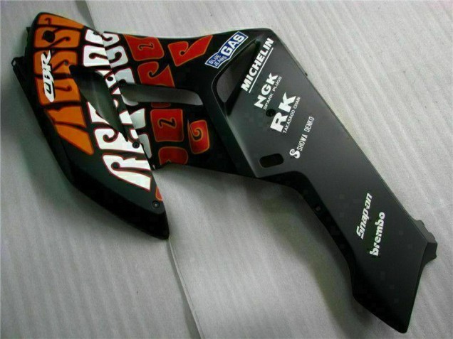 Preto Laranja Carenagem & Plástico Moto Honda CBR 1000RR 04-05 Preto Laranja Carenagem & Plástico Moto Honda CBR 1000RR 04-05