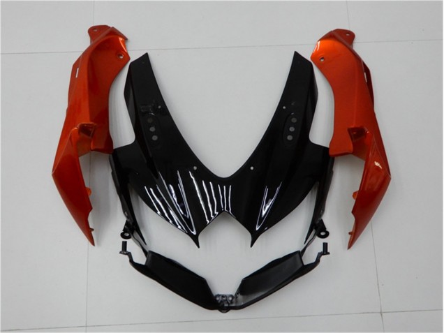 Preto Laranja Cinzento Carenagem Moto Suzuki GSXR 600 / 750 K8 08-10 Preto Laranja Cinzento Carenagem Moto Suzuki GSXR 600 / 750 K8 08-10