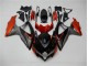 Preto Laranja Cinzento Carenagem Moto Suzuki GSXR 600 / 750 K8 08-10 Preto Laranja Cinzento Carenagem Moto Suzuki GSXR 600 / 750 K8 08-10