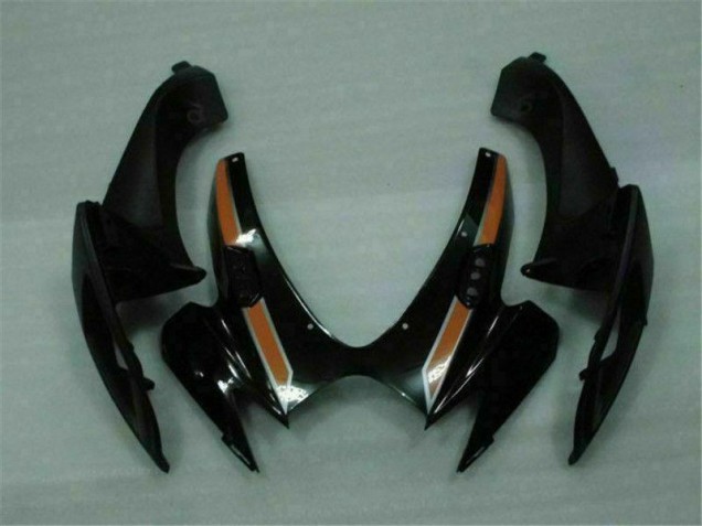 Preto Laranja Moto Plástico Suzuki GSXR 600 / 750 K6 06-07