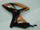 Preto Laranja Moto Plástico Suzuki GSXR 600 / 750 K6 06-07