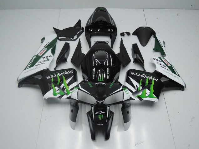 Preto Monster Carenagem Moto Honda CBR 600RR 05-06 Preto Monster Carenagem Moto Honda CBR 600RR 05-06