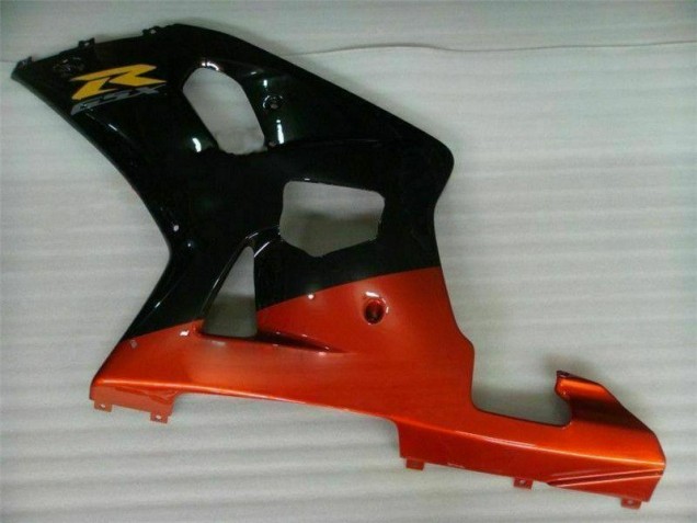 Preto Moto Plástico Suzuki GSXR 600 / 750 K1 K2 K3 01-03 Preto Moto Plástico Suzuki GSXR 600 / 750 K1 K2 K3 01-03