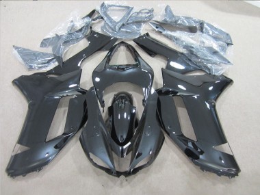Preto Moto Plásticos Kawasaki ZX6R 07-08