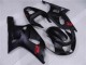 Preto Moto Plásticos Suzuki GSXR 600 / 750 K1 K2 K3 01-03 Preto Moto Plásticos Suzuki GSXR 600 / 750 K1 K2 K3 01-03