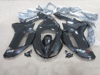 Preto Ninja 636 Carenagem Moto Kawasaki ZX6R 07-08
