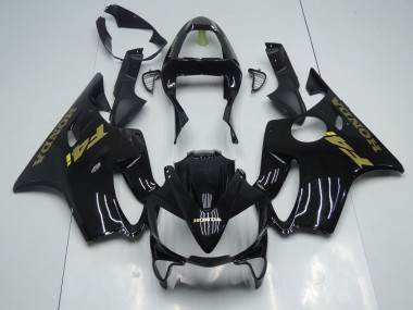 Preto Ouro Carenagem Moto Honda CBR 600 F4i 01-03