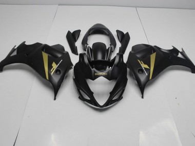 Preto Ouro Carenagem Moto Suzuki GSXF 650 08-13