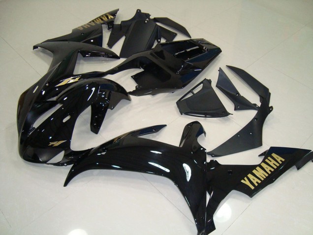 Preto Ouro Carenagem Moto Yamaha R1 02-03 Preto Ouro Carenagem Moto Yamaha R1 02-03