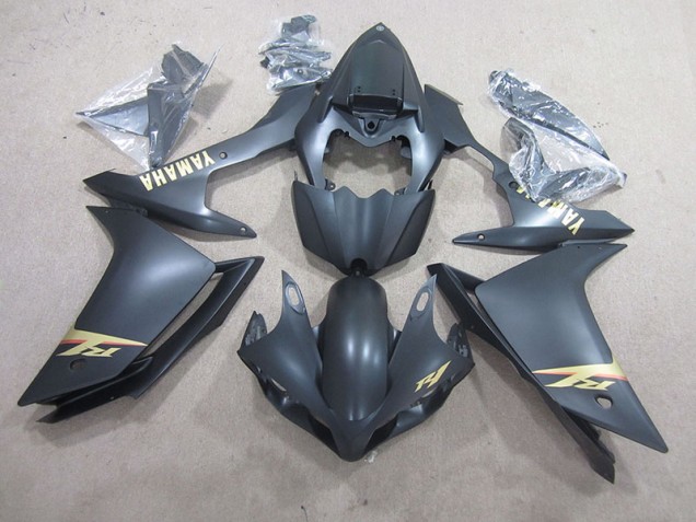 Preto Ouro Decalque Abs Kits Carenagem Moto Yamaha R1 07-08 Preto Ouro Decalque Abs Kits Carenagem Moto Yamaha R1 07-08