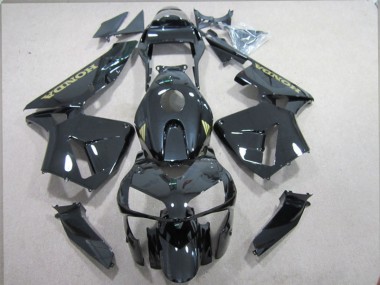 Preto Ouro Decalque Abs Kits Completos Carenagem Moto Honda CBR 600RR 03-04