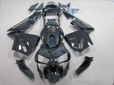 Preto Ouro Decalque Carenagem Moto Honda CBR 600RR 05-06