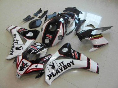 Preto Playboy Carenagem Moto Honda CBR 1000RR 08-11