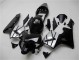Preto Prata Carenagem Moto Honda CBR 600RR 03-04 Preto Prata Carenagem Moto Honda CBR 600RR 03-04