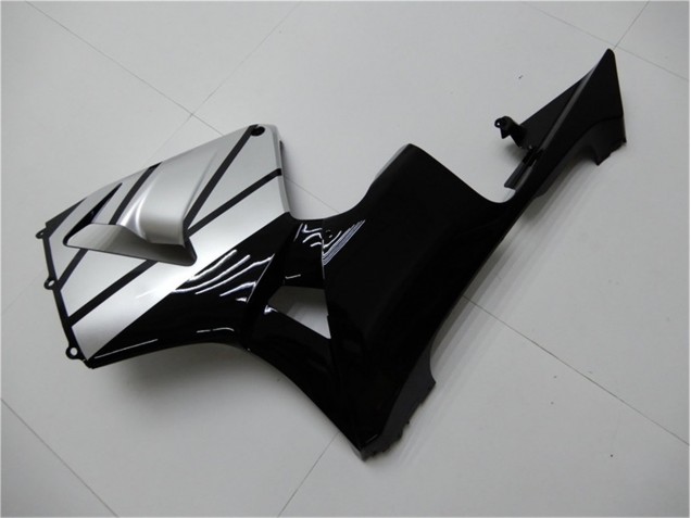 Preto Prata Carenagem Moto Honda CBR 600RR 03-04 Preto Prata Carenagem Moto Honda CBR 600RR 03-04