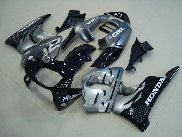 Preto Prata Carenagem Moto Honda CBR 900RR 893 96-97 Preto Prata Carenagem Moto Honda CBR 900RR 893 96-97