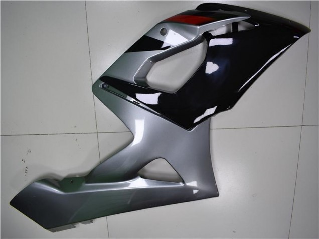 Preto Prata Carenagem Moto Suzuki GSXR 1000 K5 05-06 Preto Prata Carenagem Moto Suzuki GSXR 1000 K5 05-06