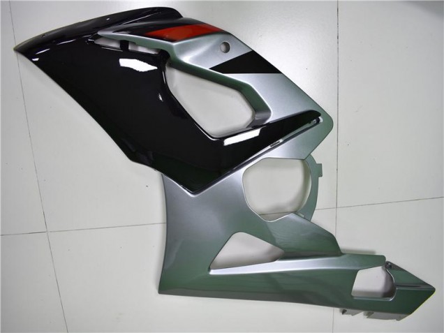 Preto Prata Carenagem Moto Suzuki GSXR 1000 K5 05-06 Preto Prata Carenagem Moto Suzuki GSXR 1000 K5 05-06