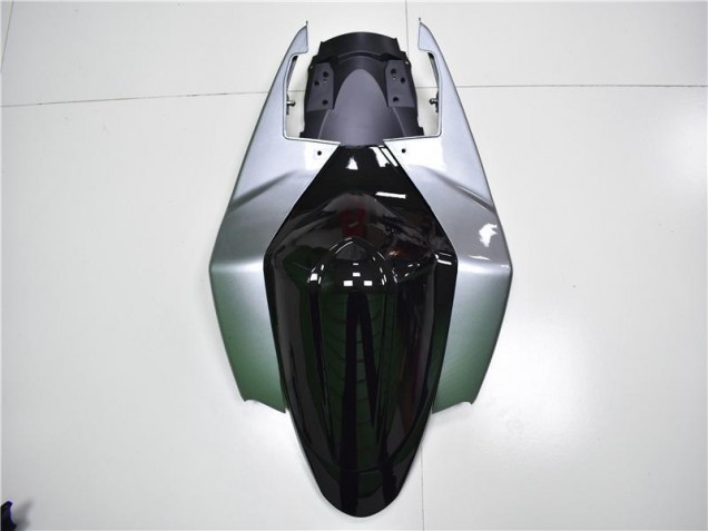 Preto Prata Carenagem Moto Suzuki GSXR 1000 K5 05-06 Preto Prata Carenagem Moto Suzuki GSXR 1000 K5 05-06