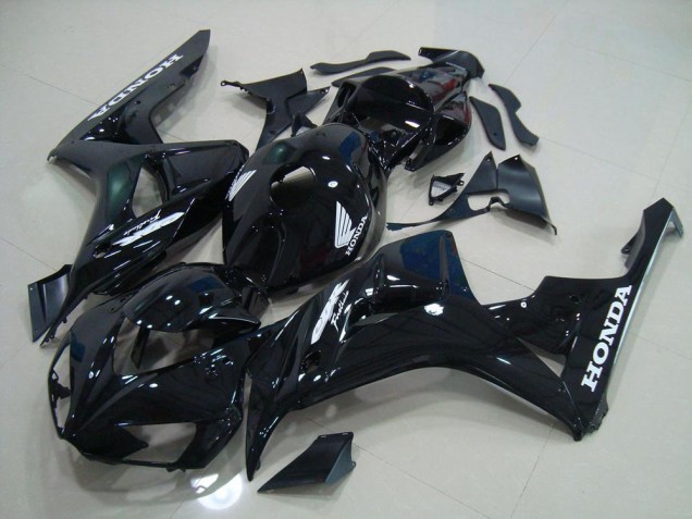 Preto Prata Decalques Carenagem Moto Honda CBR 1000RR 06-07 Preto Prata Decalques Carenagem Moto Honda CBR 1000RR 06-07