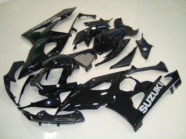 Preto Prata Decalques Carenagem Moto Suzuki GSXR 1000 K5 05-06 Preto Prata Decalques Carenagem Moto Suzuki GSXR 1000 K5 05-06