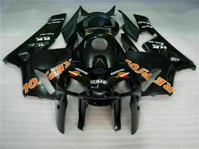 Preto Repsol Abs Kits Completos Carenagem Moto Honda CBR 600RR 05-06 Preto Repsol Abs Kits Completos Carenagem Moto Honda CBR 600RR 05-06