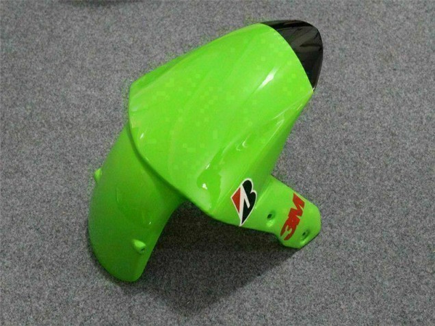 Preto Verde 3M Touch4 Carenagem Moto Kawasaki ZX6R 09-12 Preto Verde 3M Touch4 Carenagem Moto Kawasaki ZX6R 09-12