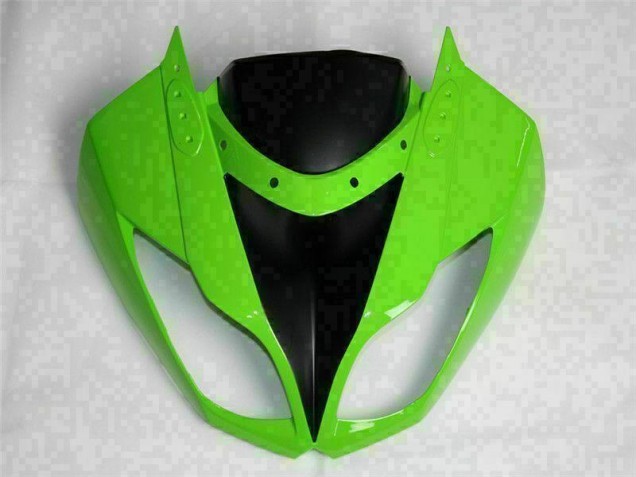 Preto Verde 636 Carenagem Moto Kawasaki ZX6R 09-12 Preto Verde 636 Carenagem Moto Kawasaki ZX6R 09-12