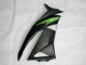 Preto Verde 636 Carenagem Moto Kawasaki ZX6R 09-12 Preto Verde 636 Carenagem Moto Kawasaki ZX6R 09-12