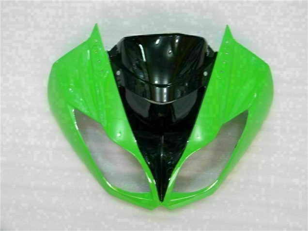 Preto Verde Carenagem Moto Kawasaki ZX6R 09-12 Preto Verde Carenagem Moto Kawasaki ZX6R 09-12