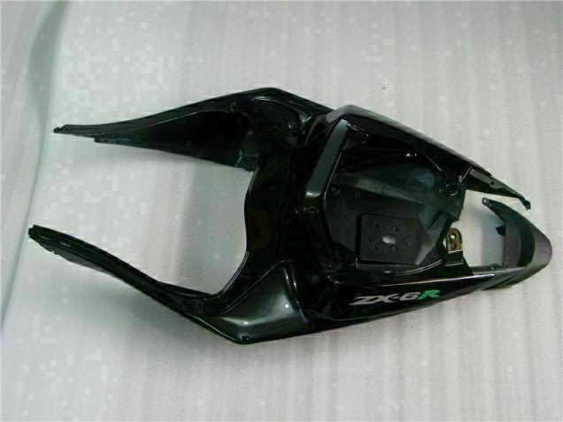 Preto Verde Carenagem Moto Kawasaki ZX6R 09-12 Preto Verde Carenagem Moto Kawasaki ZX6R 09-12