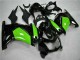 Preto Verde Carroçaria Moto Kawasaki EX250 08-12 Preto Verde Carroçaria Moto Kawasaki EX250 08-12