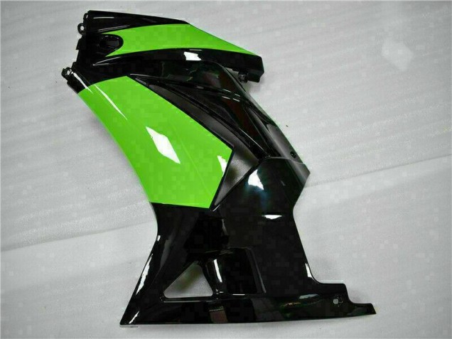 Preto Verde Carroçaria Moto Kawasaki EX250 08-12 Preto Verde Carroçaria Moto Kawasaki EX250 08-12